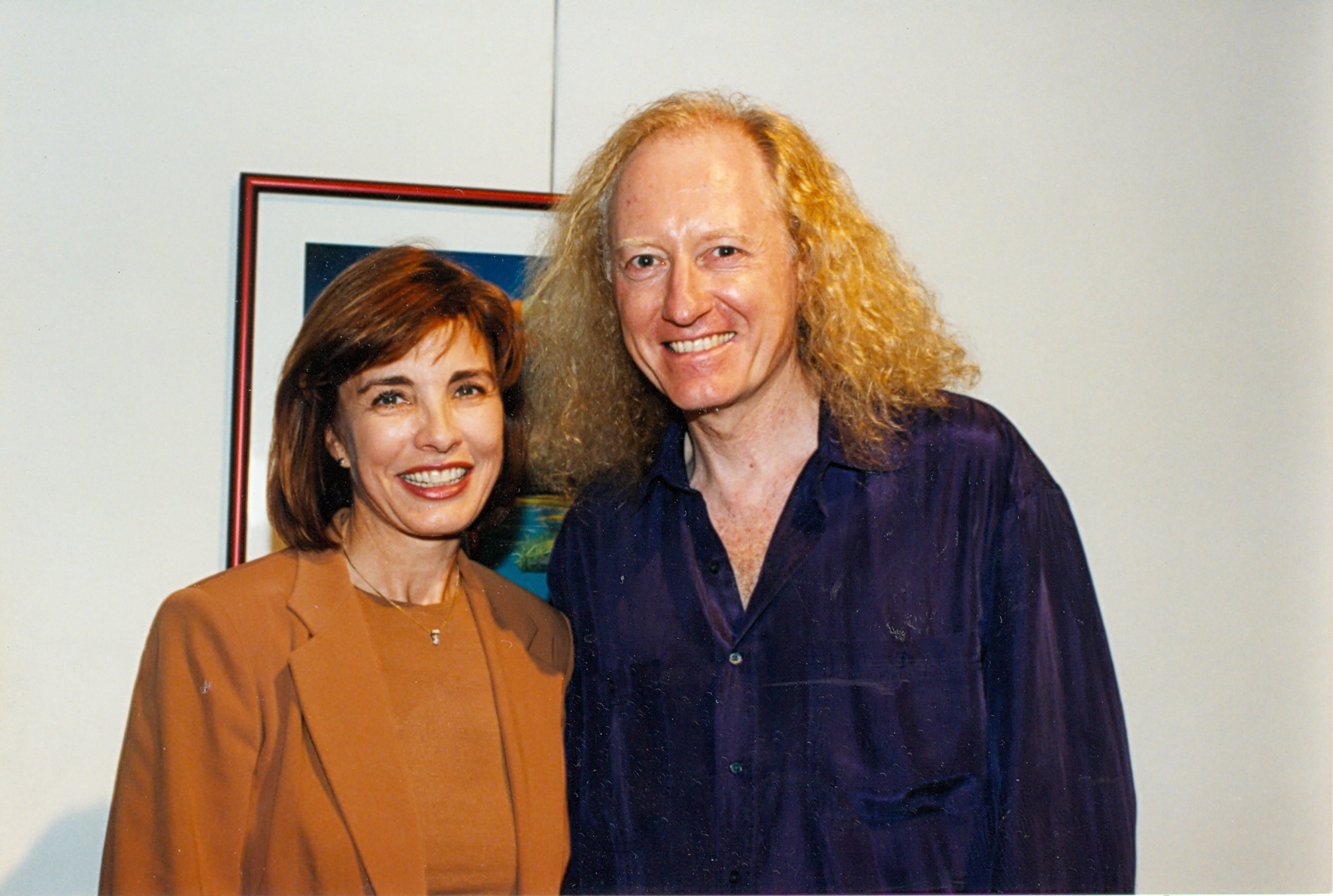 With Anne Archer