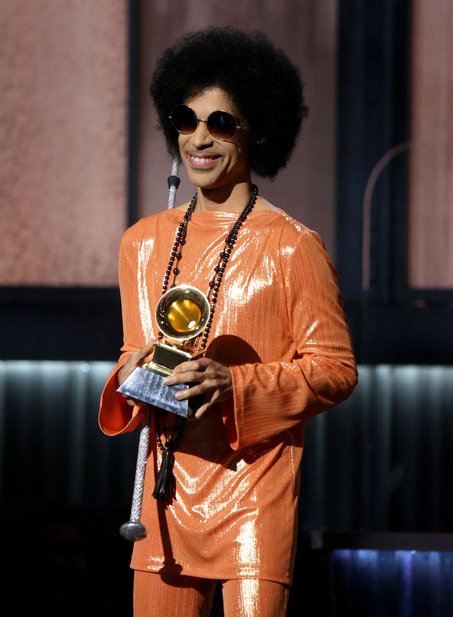 Prince at event of The 57th Annual Grammy Awards (2015)