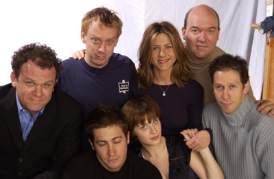 Jennifer Aniston, John C. Reilly, John Carroll Lynch, Zooey Deschanel, Jake Gyllenhaal, Tim Blake Nelson and Mike White at event of The Good Girl (2002)