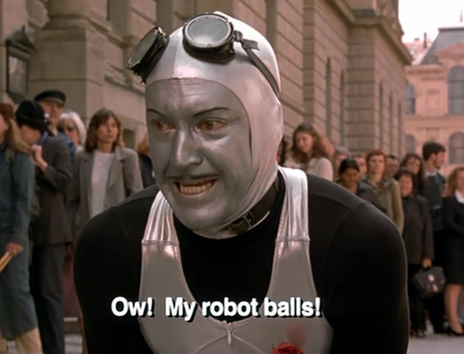 Robot Mime from EuroTrip