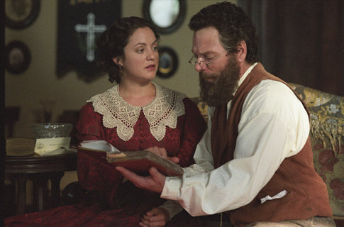 Still of Stephen Lang and Kali Rocha in Gods and Generals (2003)