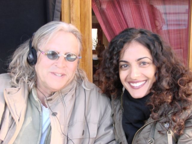 Roger Christian & Lina Dhingra shooting in Morocco