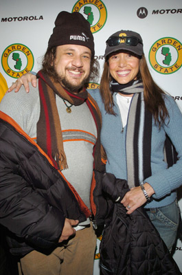 Shannon Elizabeth and Joseph D. Reitman at event of Garden State (2004)