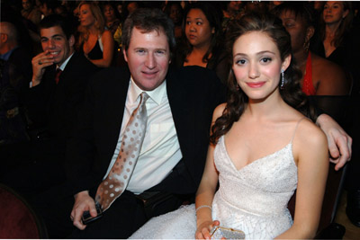 Emmy Rossum and Jordan Schur at event of 2005 American Music Awards (2005)