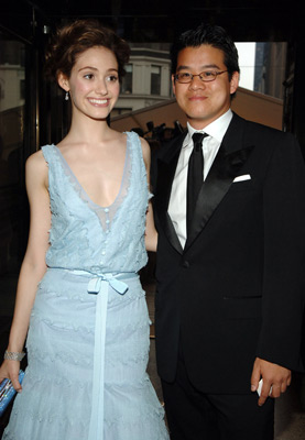 Emmy Rossum and Peter Som