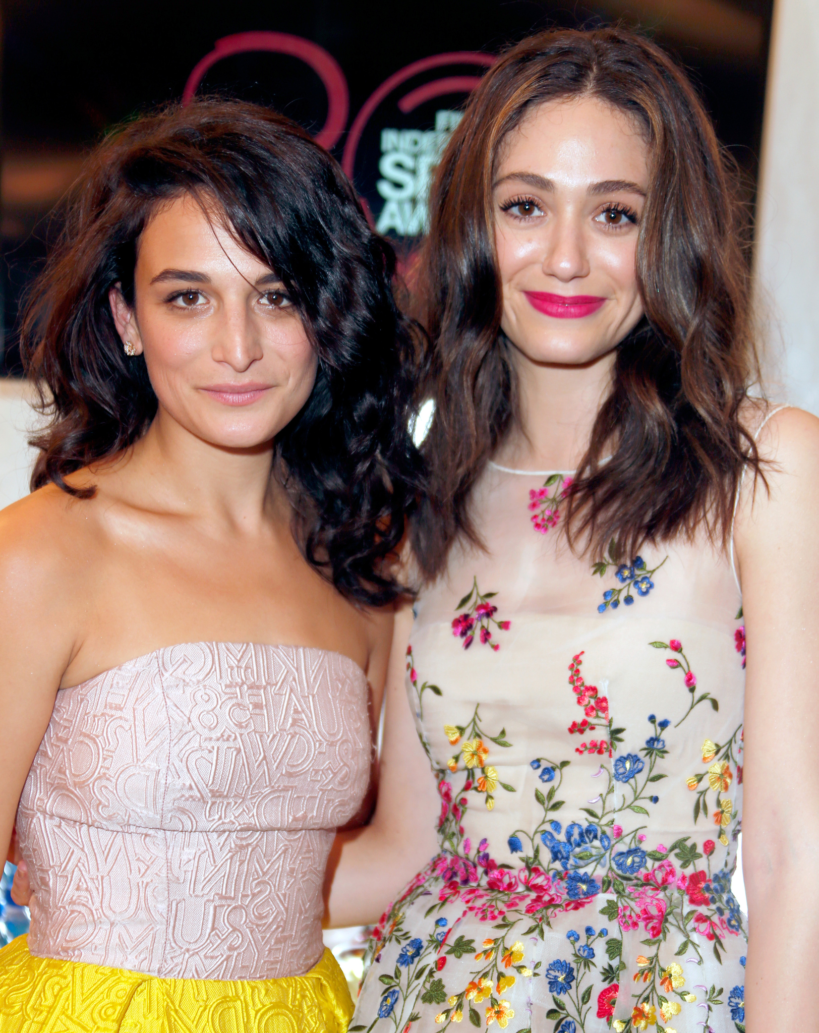 Emmy Rossum and Jenny Slate at event of 30th Annual Film Independent Spirit Awards (2015)