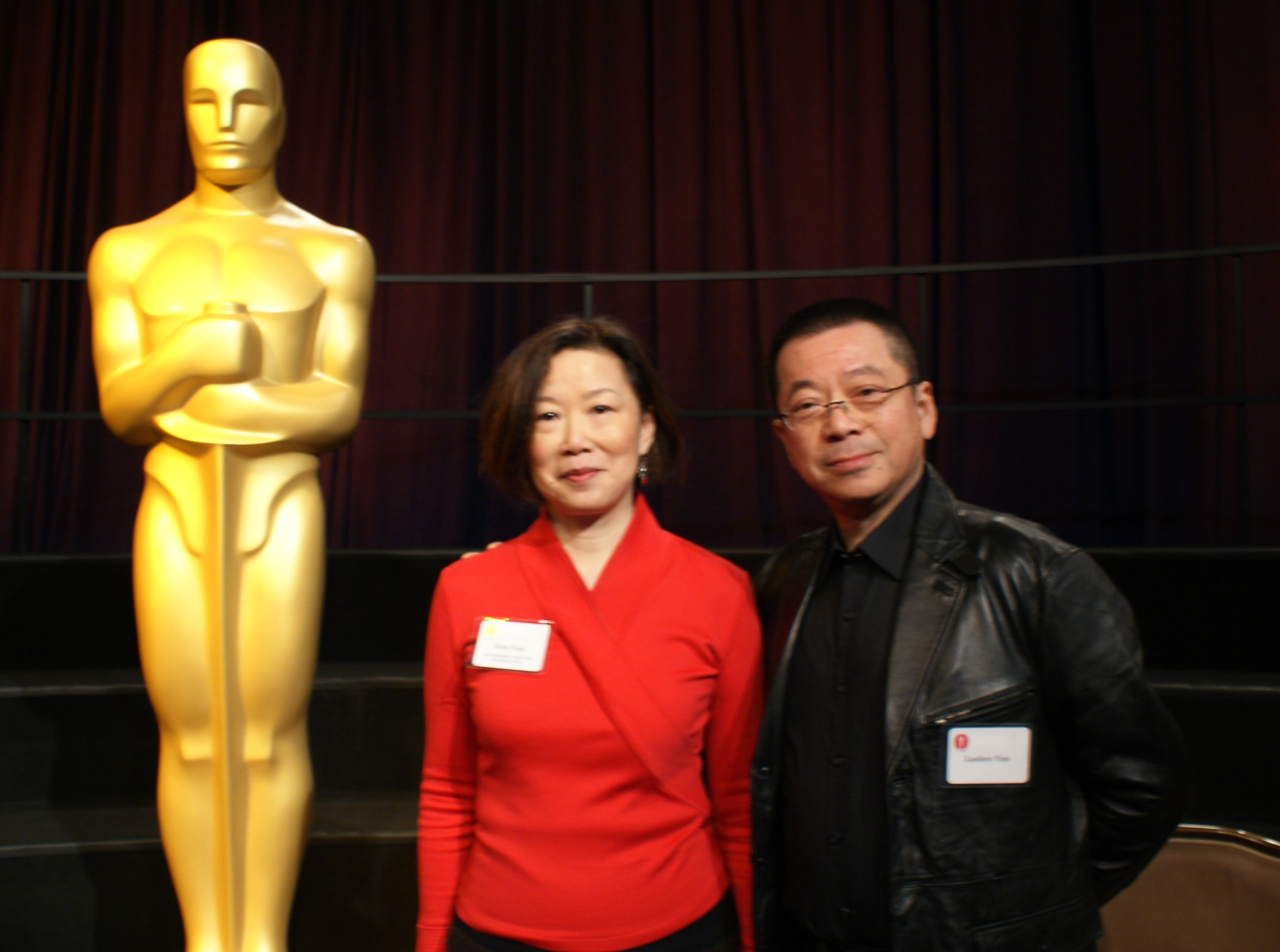 83rd Academy Awards Luncheon, Ruby Yang with her husband Lambert Yam.