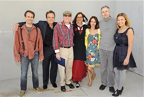 Cast of PETER AND THE WOLF at The Broad Stage, Santa Monica, CA; director: Matt Nix