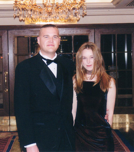 Travis and Tina at 2001 BAFTA Awards (nominated for Crouching Tiger, Hidden Dragon VFX)