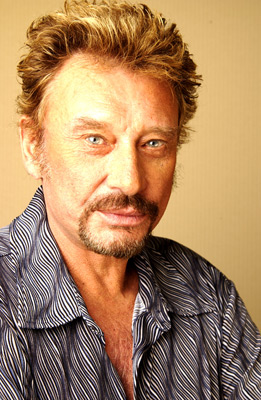 Johnny Hallyday at event of L'homme du train (2002)