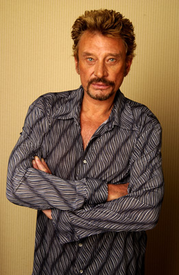 Johnny Hallyday at event of L'homme du train (2002)