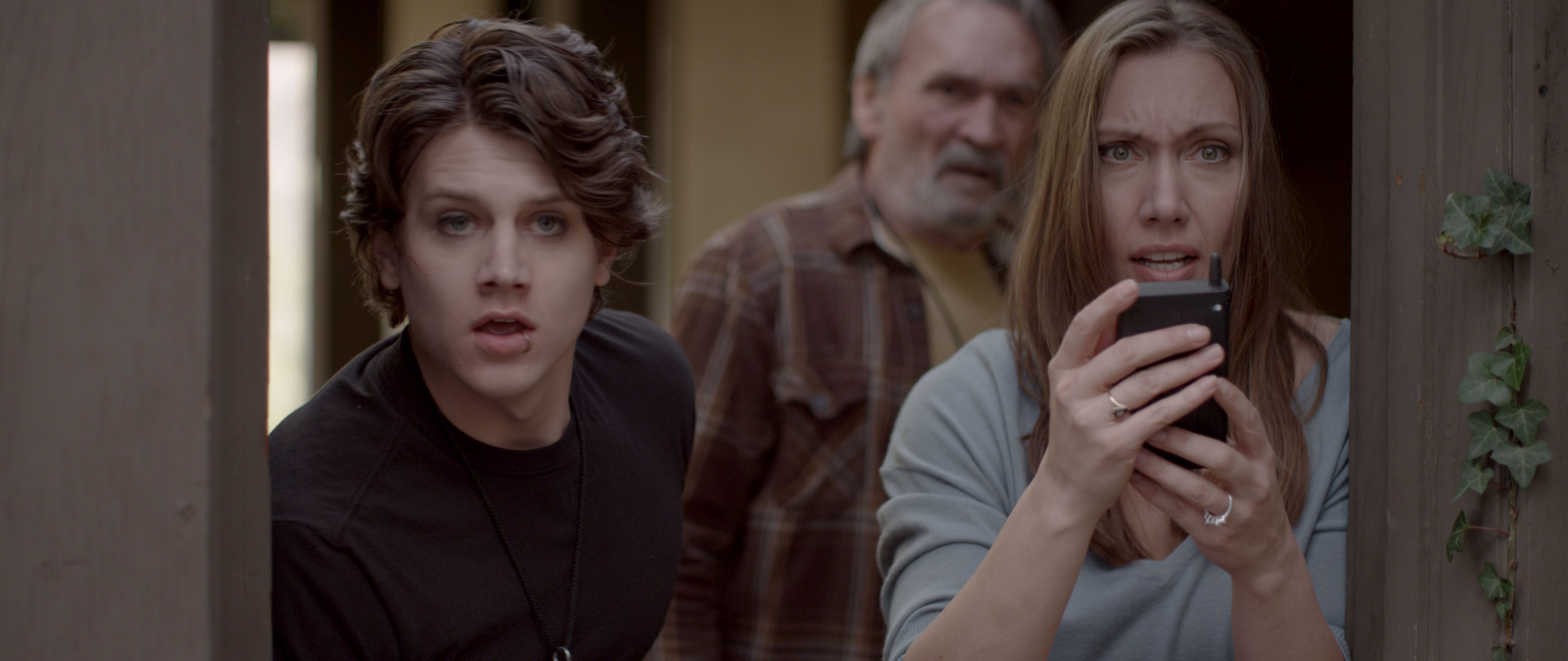 Still of Muse Watson, Renae Geerlings and Alex Saxon in Compound Fracture (2013)