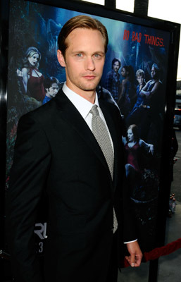 Alexander Skarsgård at event of Tikras kraujas (2008)