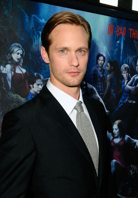 Alexander Skarsgård at event of Tikras kraujas (2008)