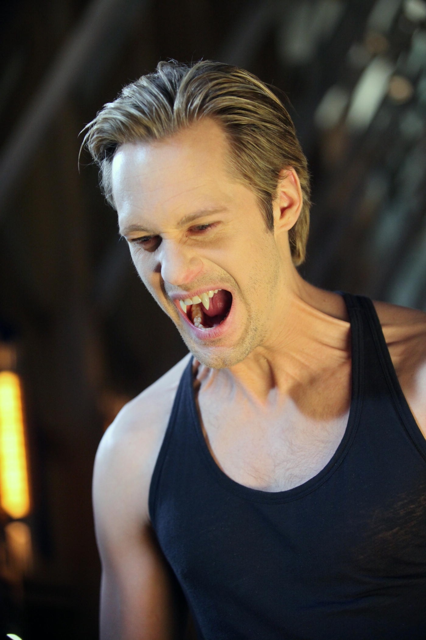 Still of Alexander Skarsgård in Tikras kraujas (2008)