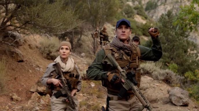 Still of Kristina Anapau and Rich McDonald in SEAL Patrol (2014)