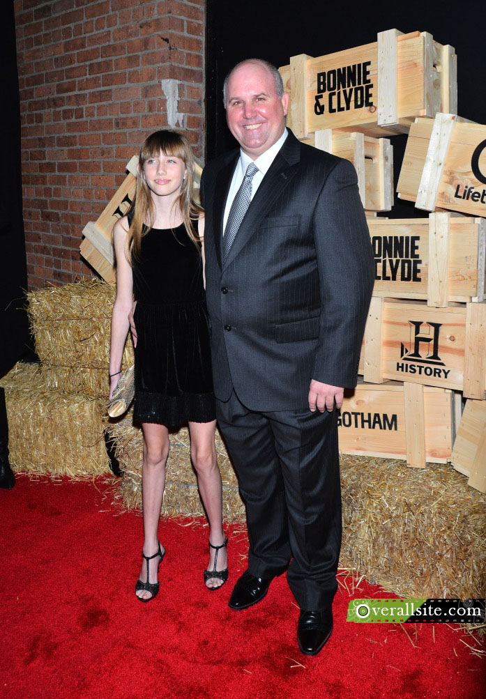 Sinclair DuMont (Young Nell) & James DuMont (Bank Manager) @ Bonnie & Clyde Premiere NYC