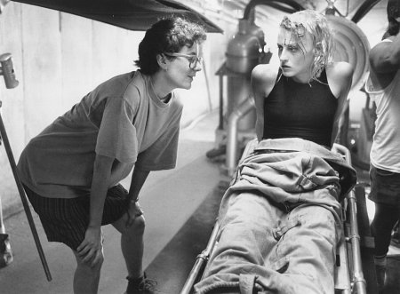 Lori Petty and Rachel Talalay in Tank Girl (1995)