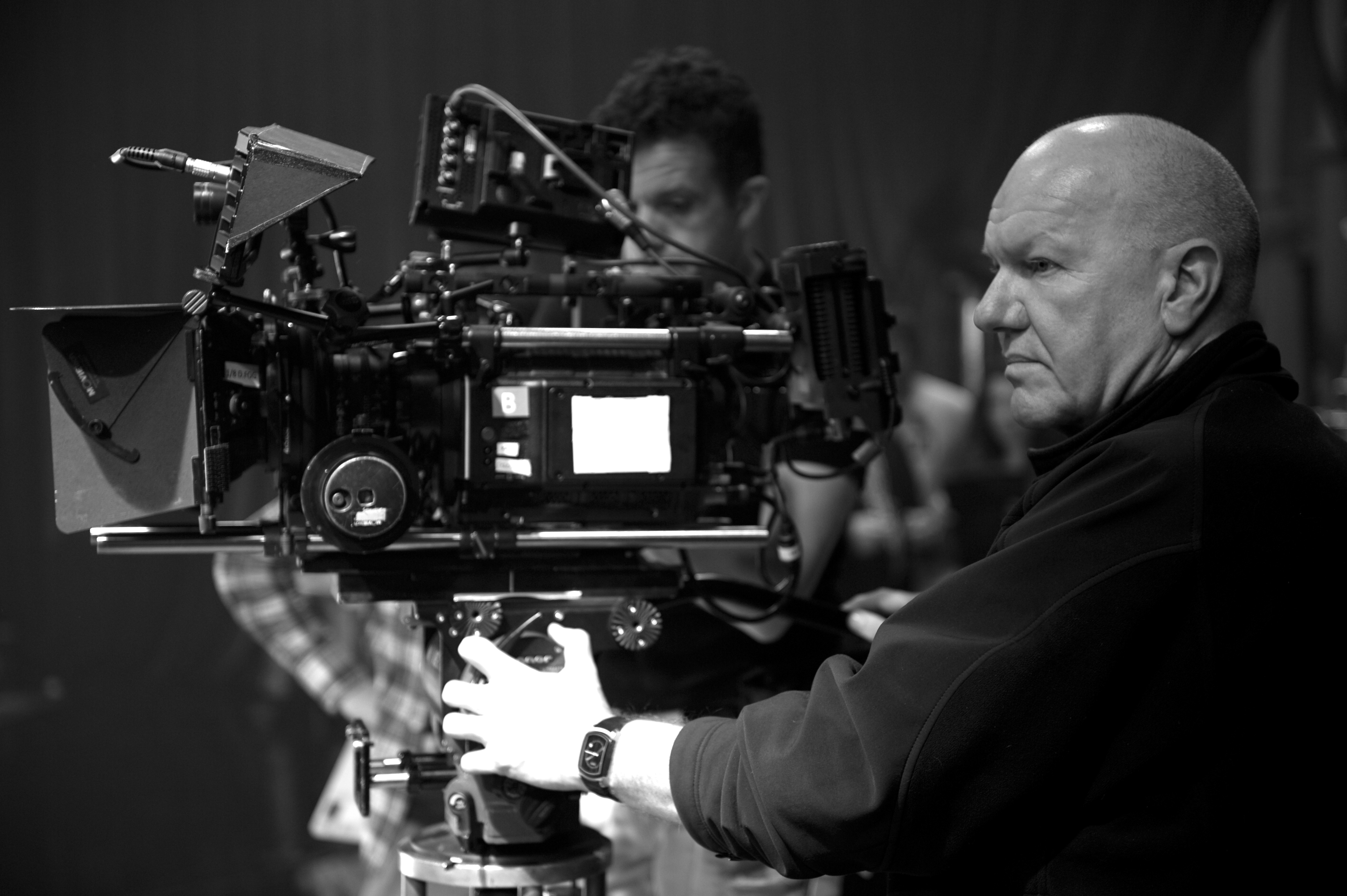 Hamlet Production DoP Chris Seager BSC with the Red Camera