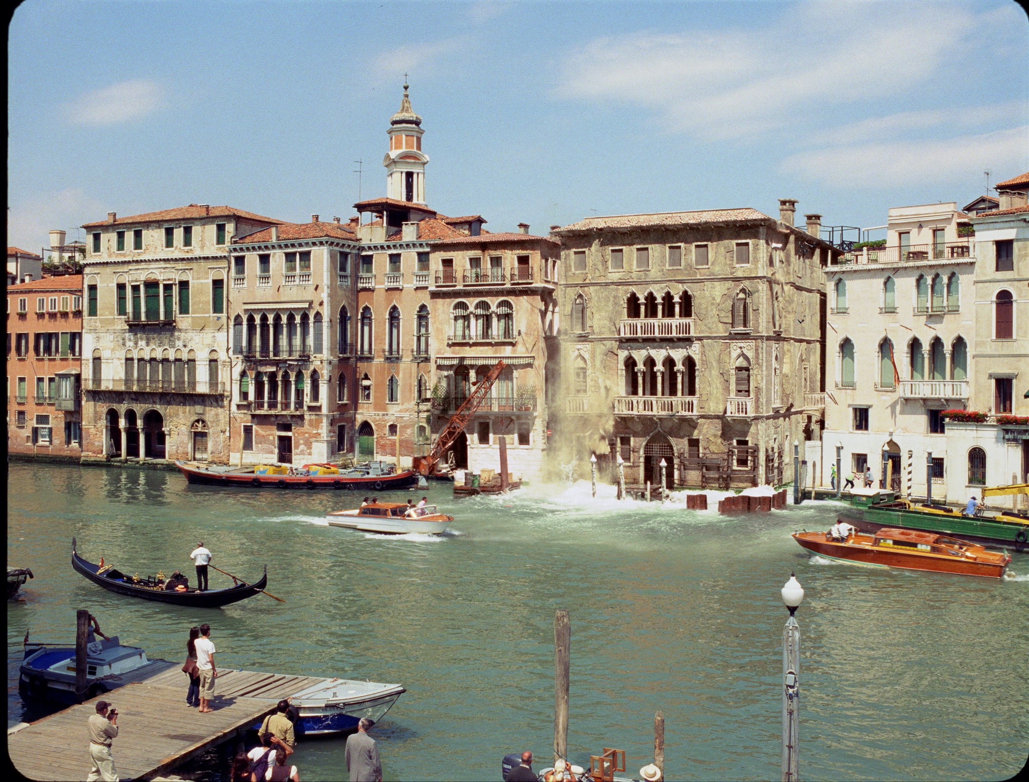 Venice Villa Miniature composited into Venice plate shot by Steve Begg