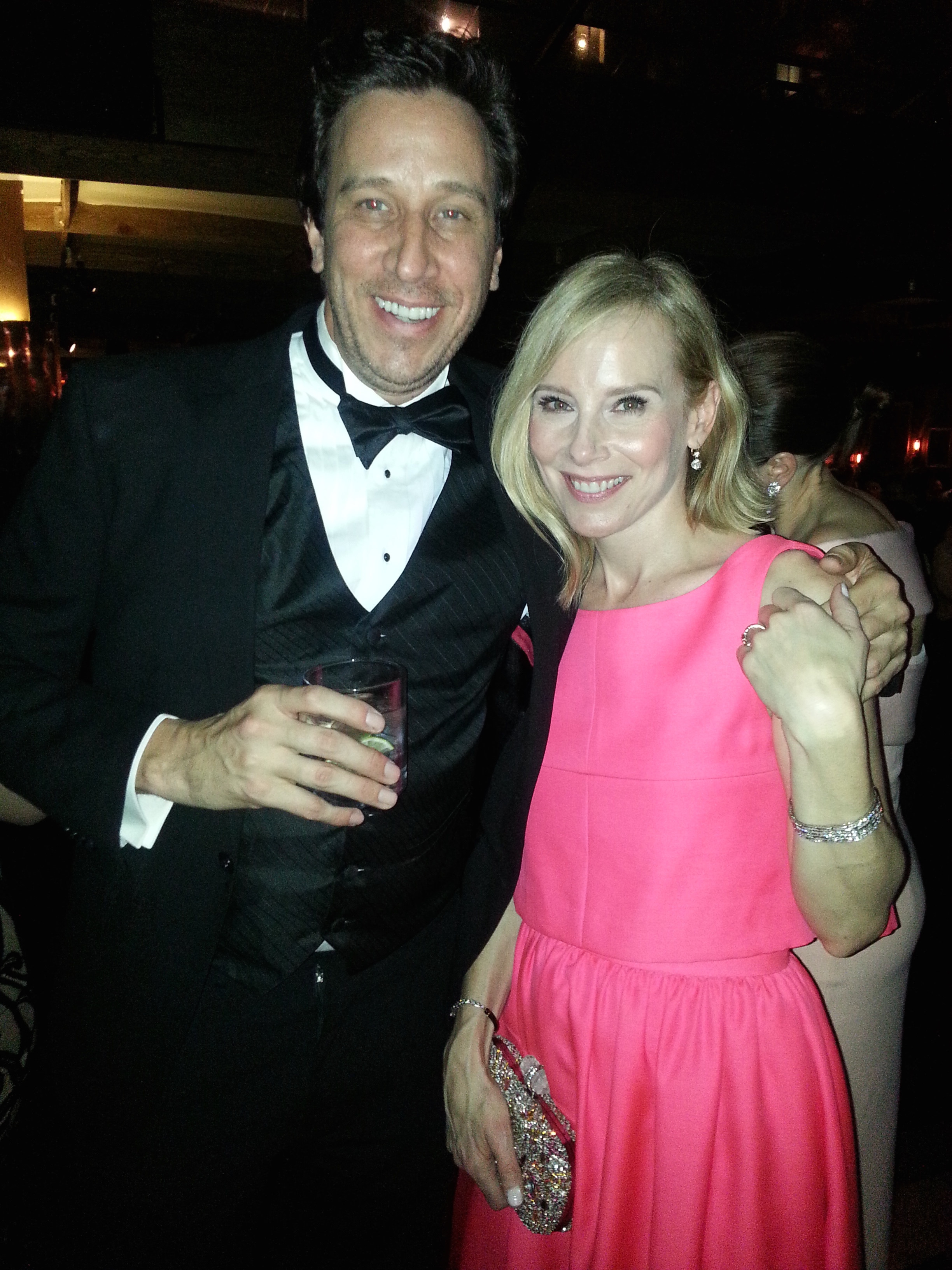 Doug Olear and Amy Ryan at event of The 21st Annual Screen Actors Guild Awards (2015)