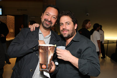 James Mangold and Brett Ratner at event of W. (2008)