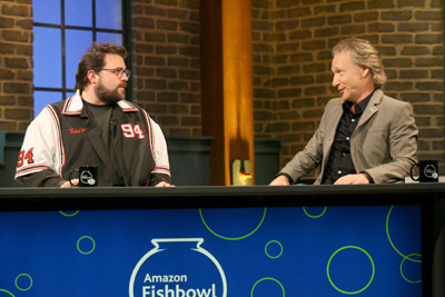 Kevin Smith and Bill Maher at event of Amazon Fishbowl with Bill Maher (2006)