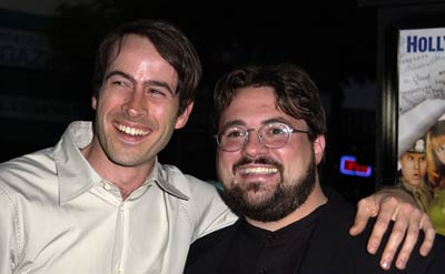 Kevin Smith and Jason Lee at event of Jay and Silent Bob Strike Back (2001)