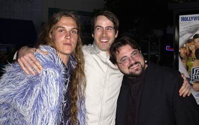 Kevin Smith, Jason Lee and Jason Mewes at event of Jay and Silent Bob Strike Back (2001)