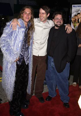 Kevin Smith, Jason Lee and Jason Mewes at event of Jay and Silent Bob Strike Back (2001)