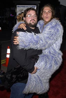 Kevin Smith and Jason Mewes at event of Jay and Silent Bob Strike Back (2001)