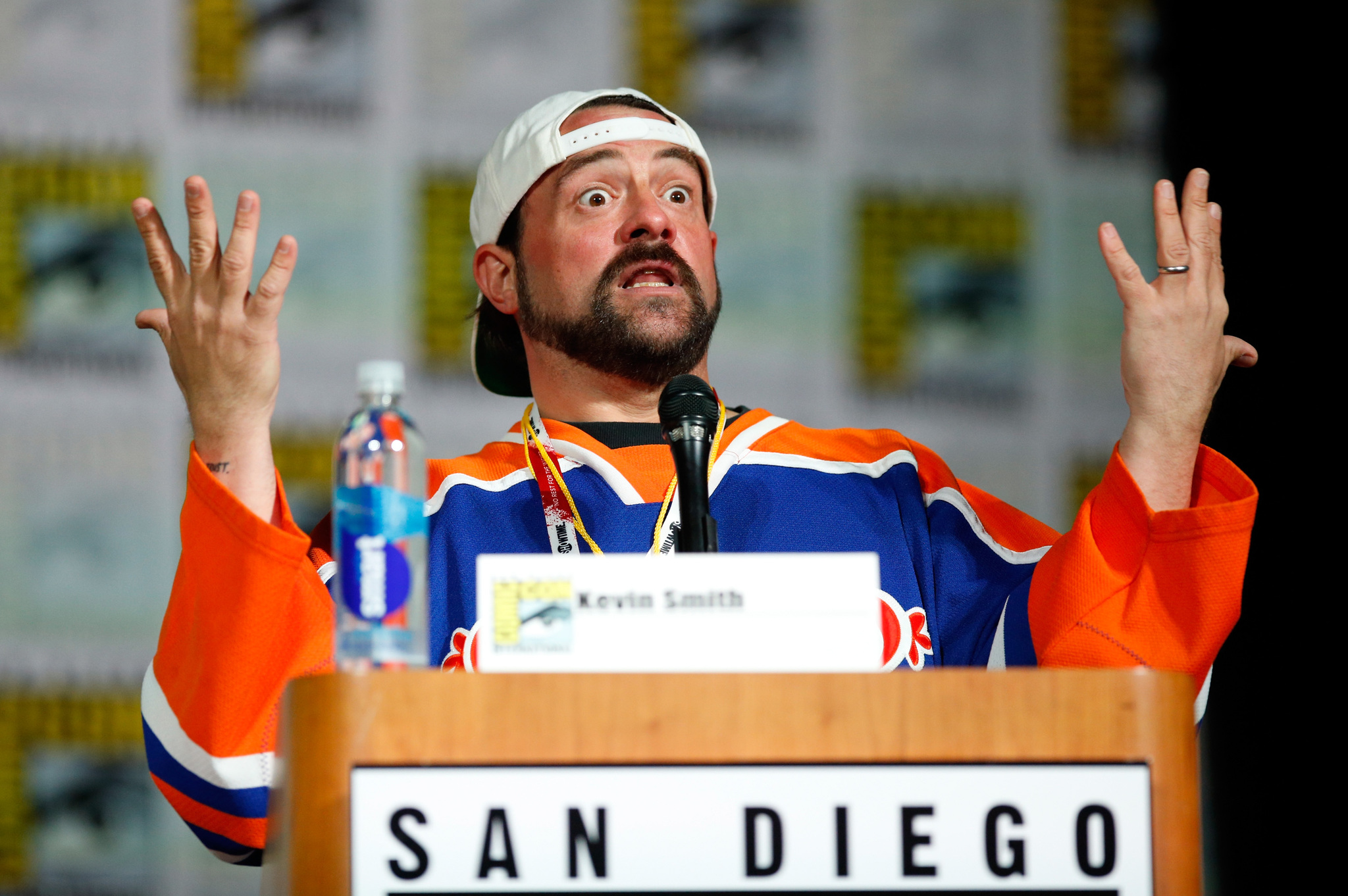 Kevin Smith at event of Teen Wolf (2011)