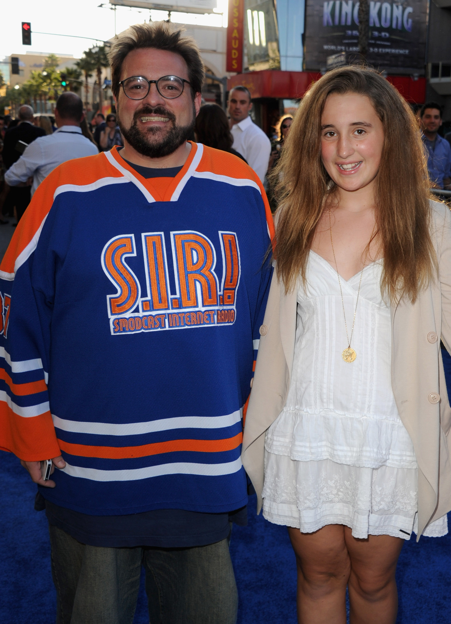 Kevin Smith and Harley Quinn Smith