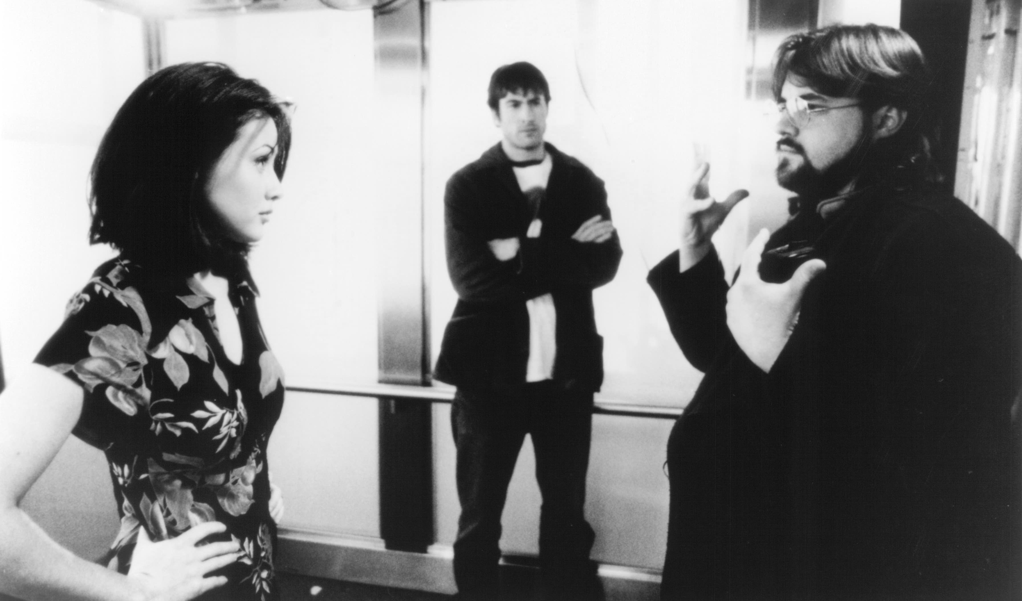 Still of Shannen Doherty, Kevin Smith and Jason Lee in Mallrats (1995)