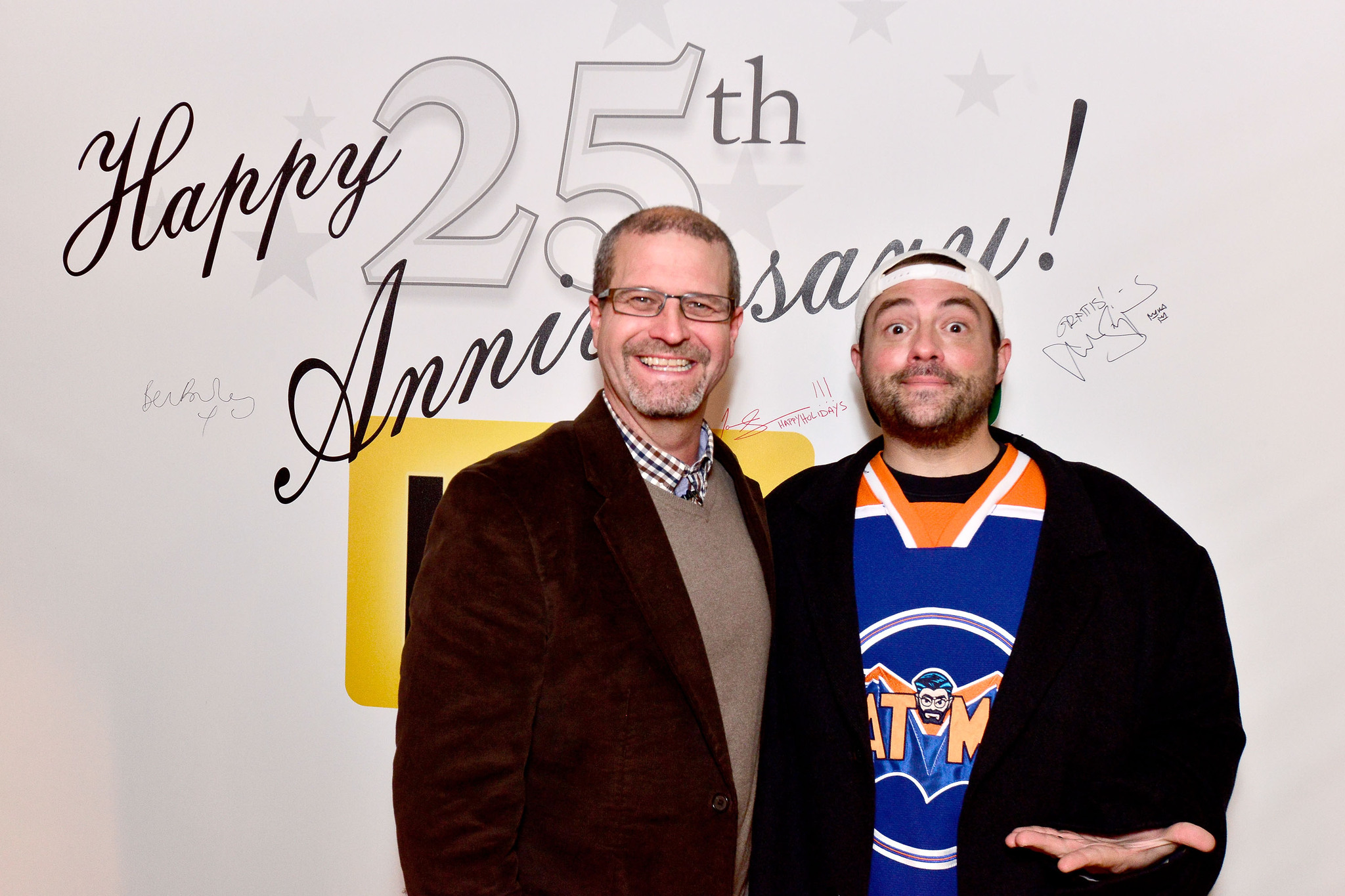 Kevin Smith and Keith Simanton at event of IMDb & AIV Studio at Sundance (2015)