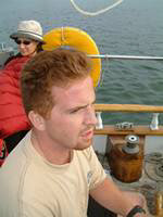 Ben Sykes sailing