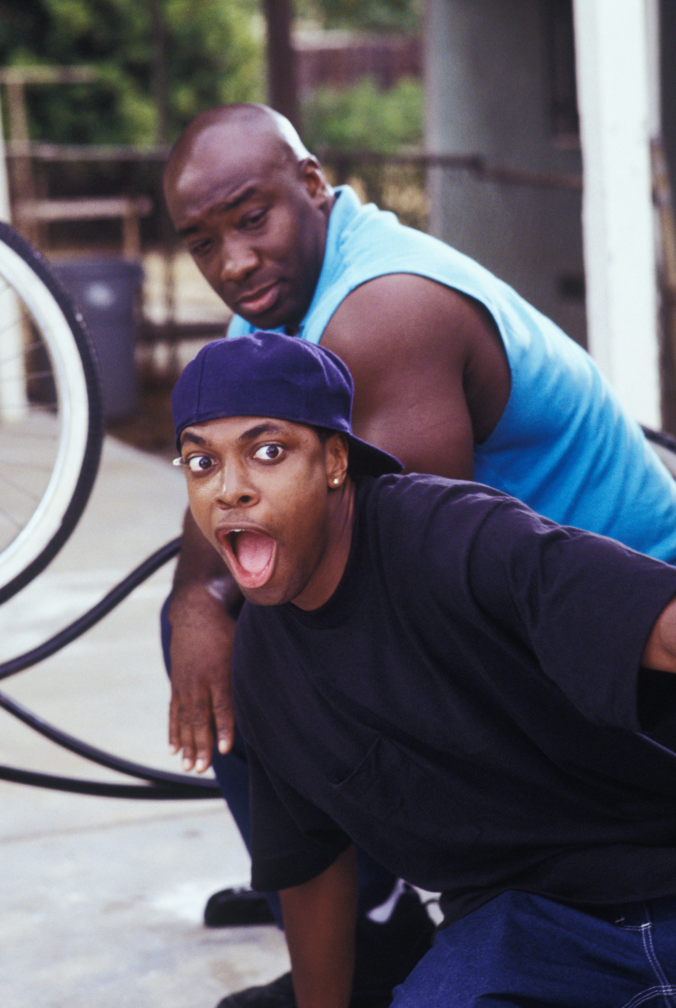 Still of Chris Tucker and Michael Clarke Duncan in Friday (1995)