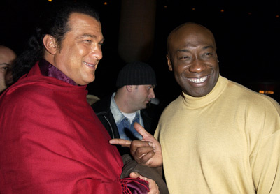 Steven Seagal and Michael Clarke Duncan