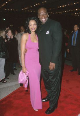 Michael Clarke Duncan and Garcelle Beauvais at event of The Whole Nine Yards (2000)