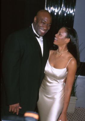 Michael Clarke Duncan and Garcelle Beauvais