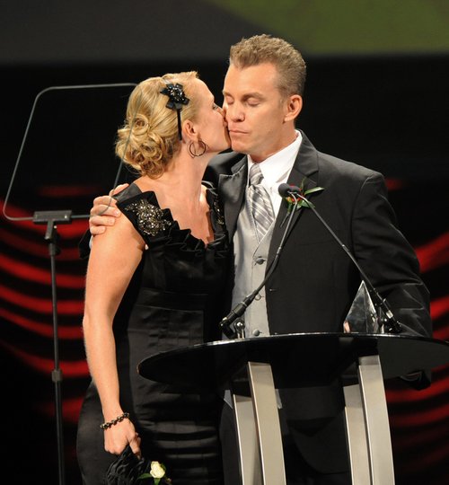 Kristine and Travis Fine - 2010 Heartland Film Festival