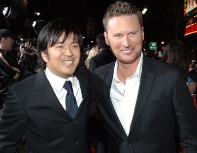 Brian Tyler and Justin Lin at event of Annapolis (2006)
