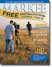 Markee magazine cover for 