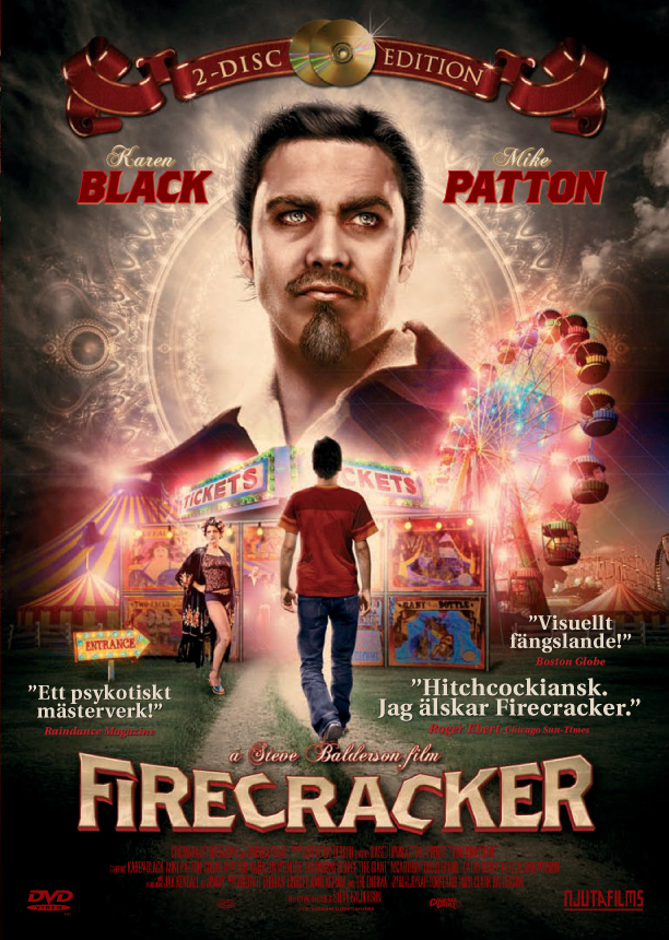 Scandinavian dvd cover for FIRECRACKER