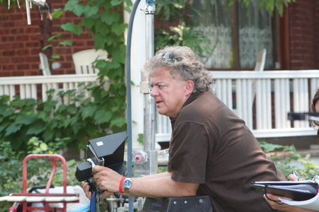 David Winning directs Black Swarm. Montreal, Canada. August 2007.