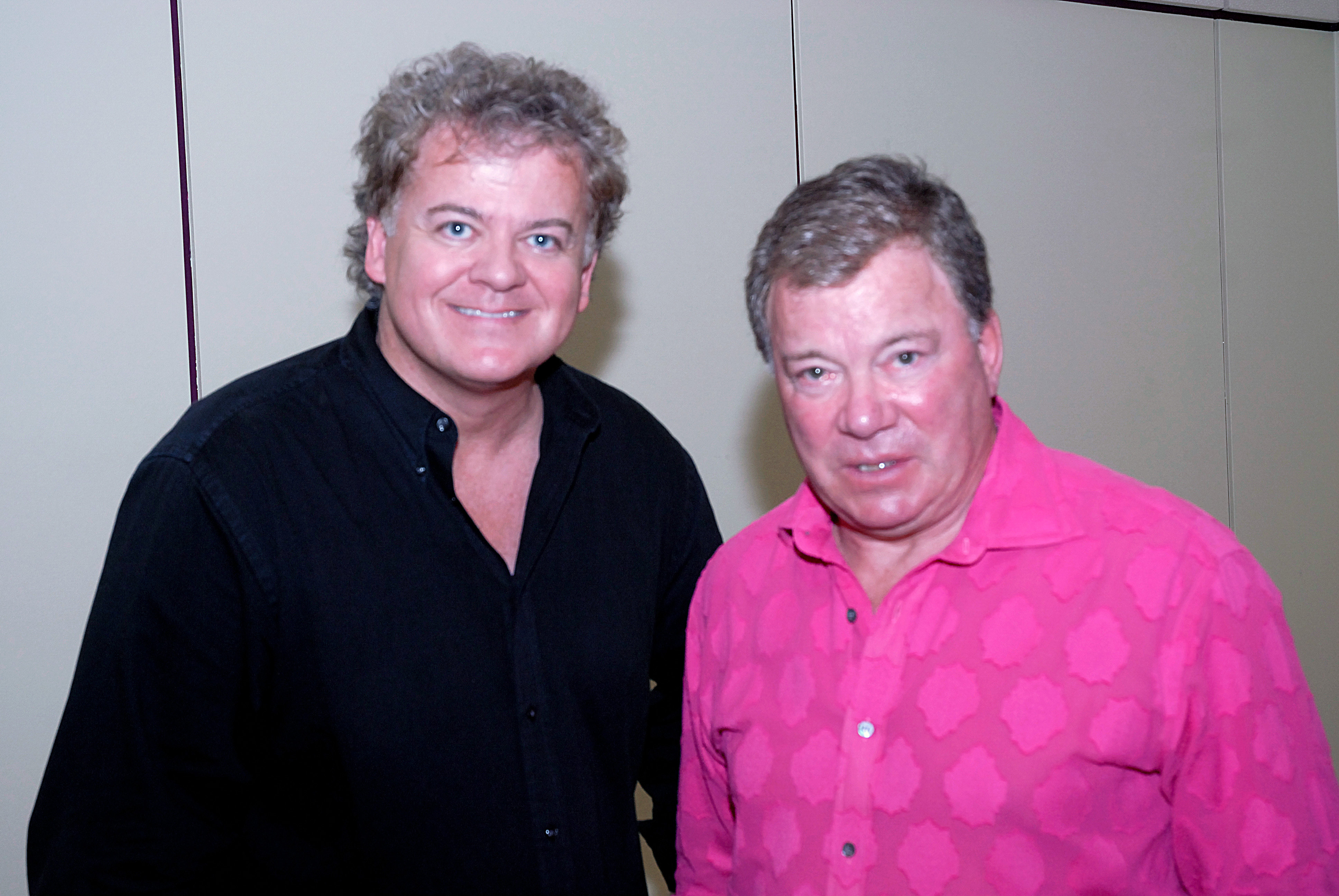 David Winning and William Shatner. 2006 FanExpo Toronto.