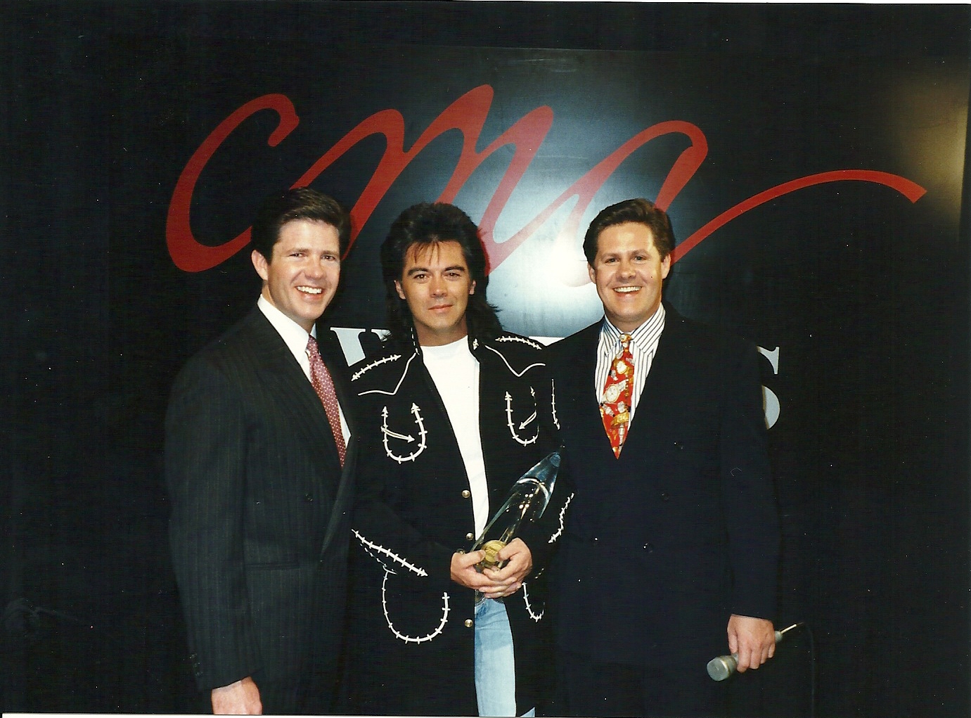 The McCain Brothers with Marty Stuart.
