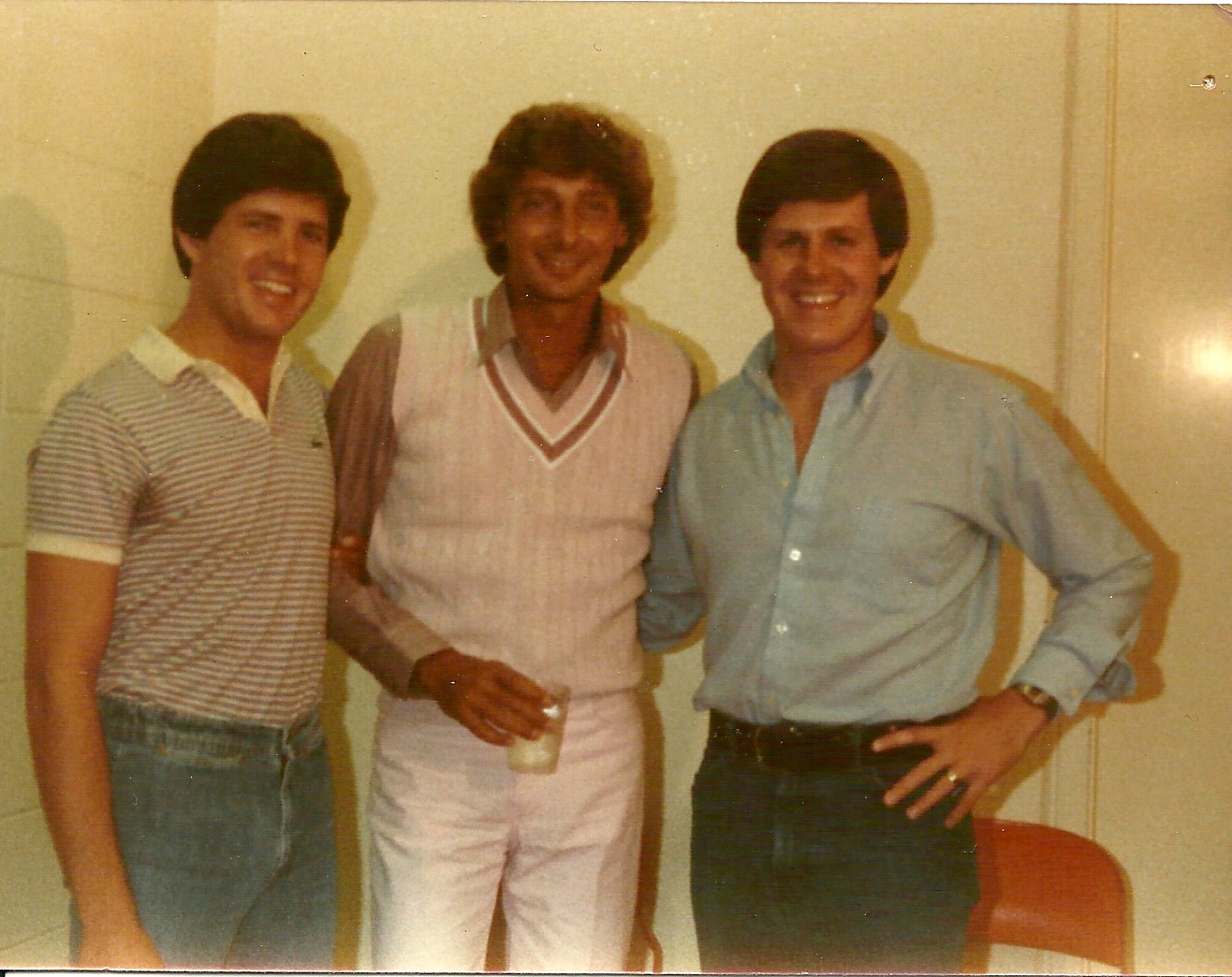 B and B with Barry Manilow.
