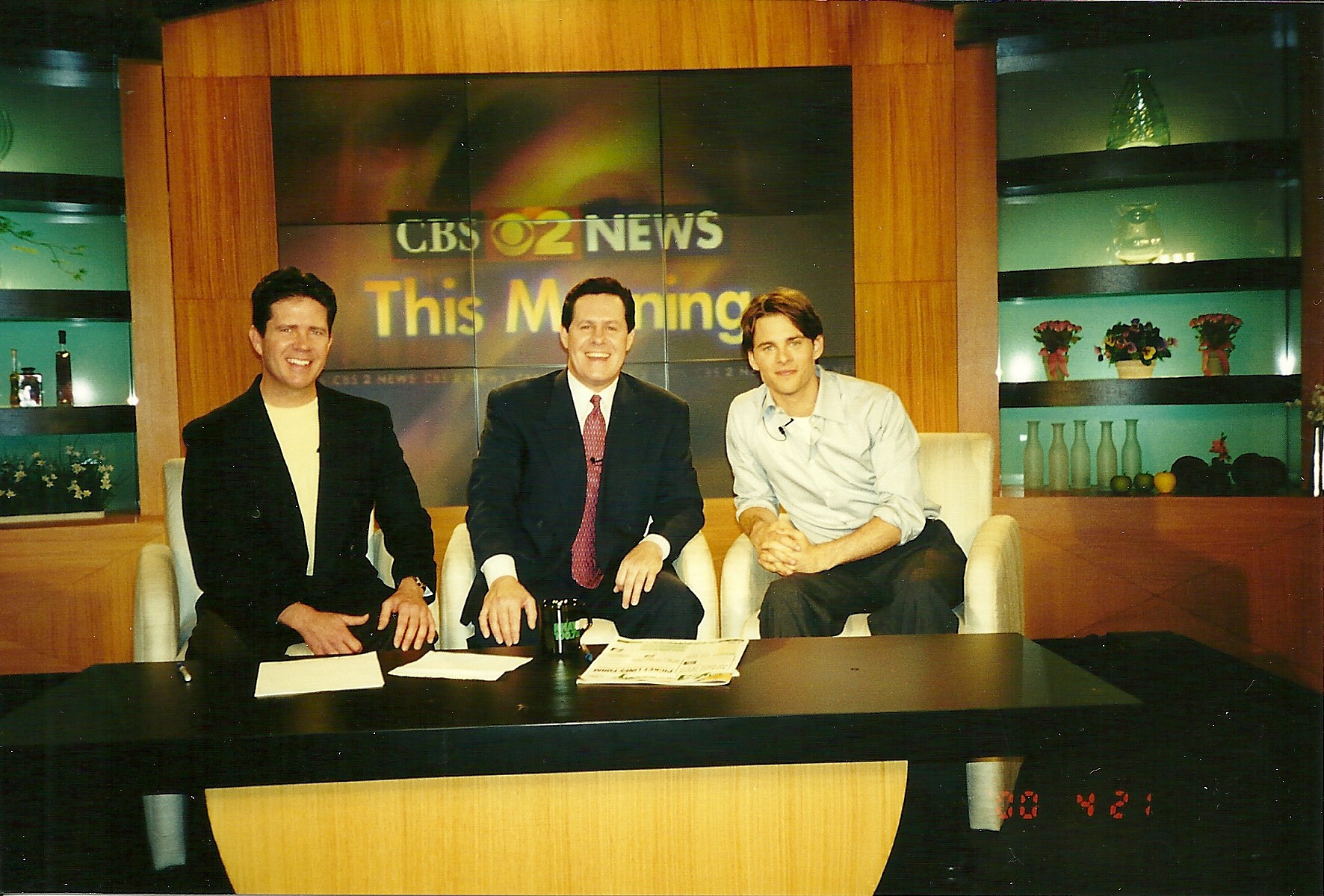 Butch and Ben with long time friend James Marsden.