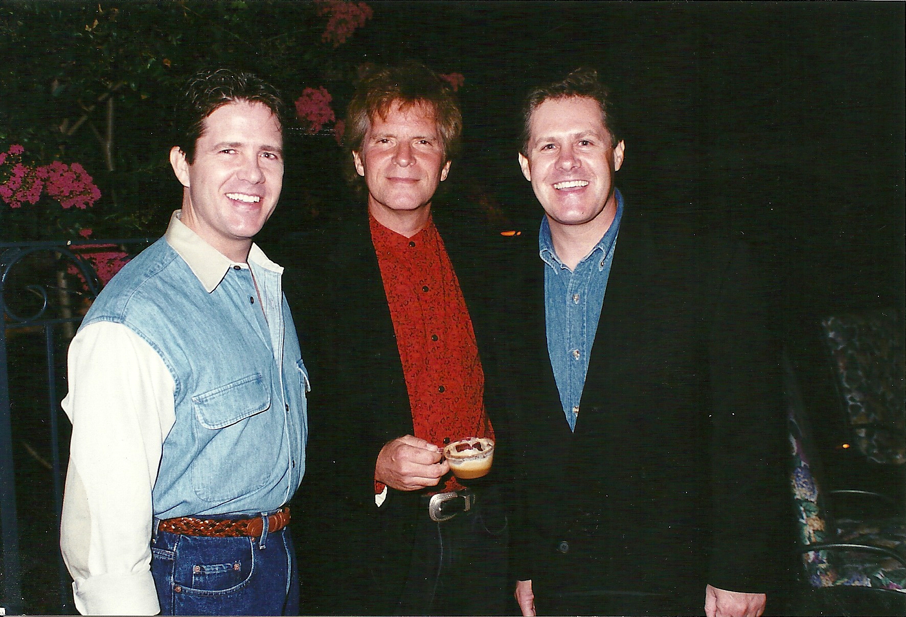 Butch McCain, John Fogerty and Ben McCain.